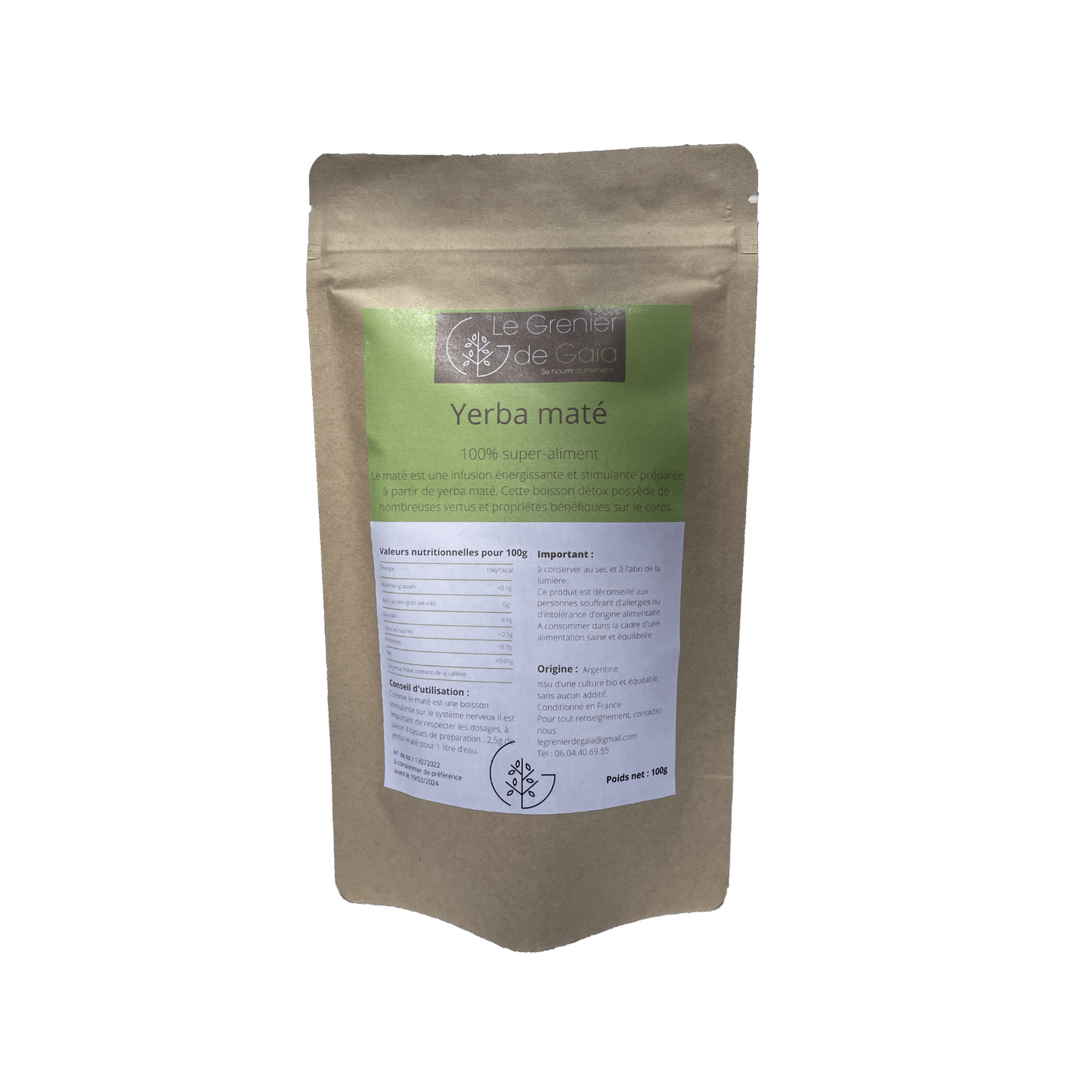 Yerba maté 100g